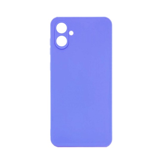 Capa de Silicone com Moldura de Câmera para Samsung Galaxy A05 Roxo